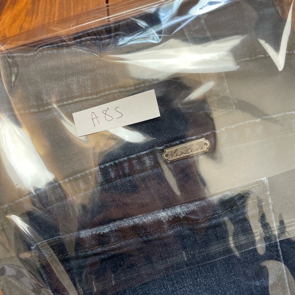 Kancan Jeans Size 31 12 High Rise Dark Wash Stretchy Ankle Skinny Non-Distressed - Picture 8 of 8